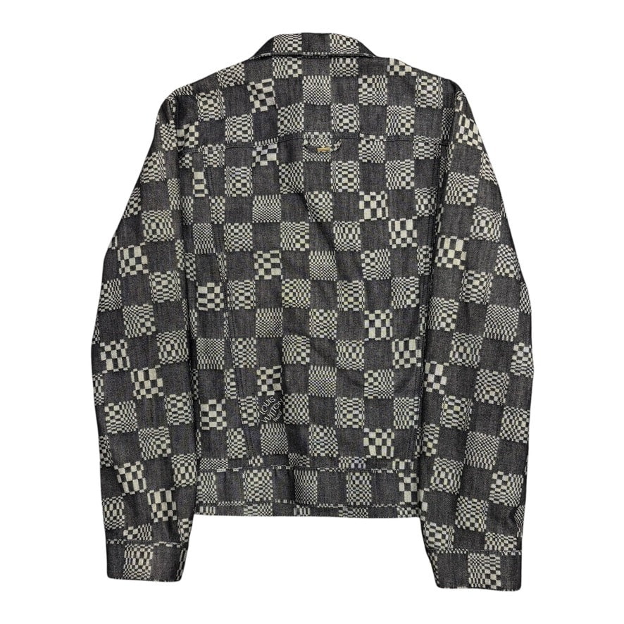 Louis Vuitton Damier Pattern Denim Jacket