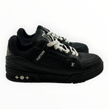 Louis Vuitton Trainer Black Embossed Monogram