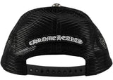 Chrome Hearts F*CK Letter Patch Trucker Cap Black/White