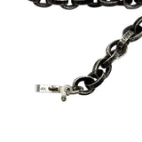 Chrome Hearts Silver Paper Chain Necklace 18"