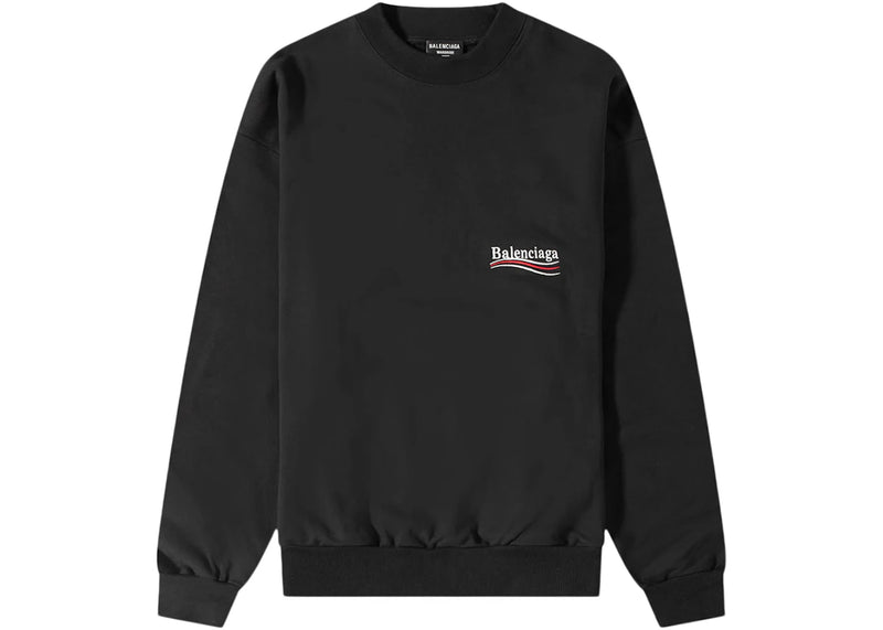 Balenciaga Political Campaign Crewneck Black/White/Red