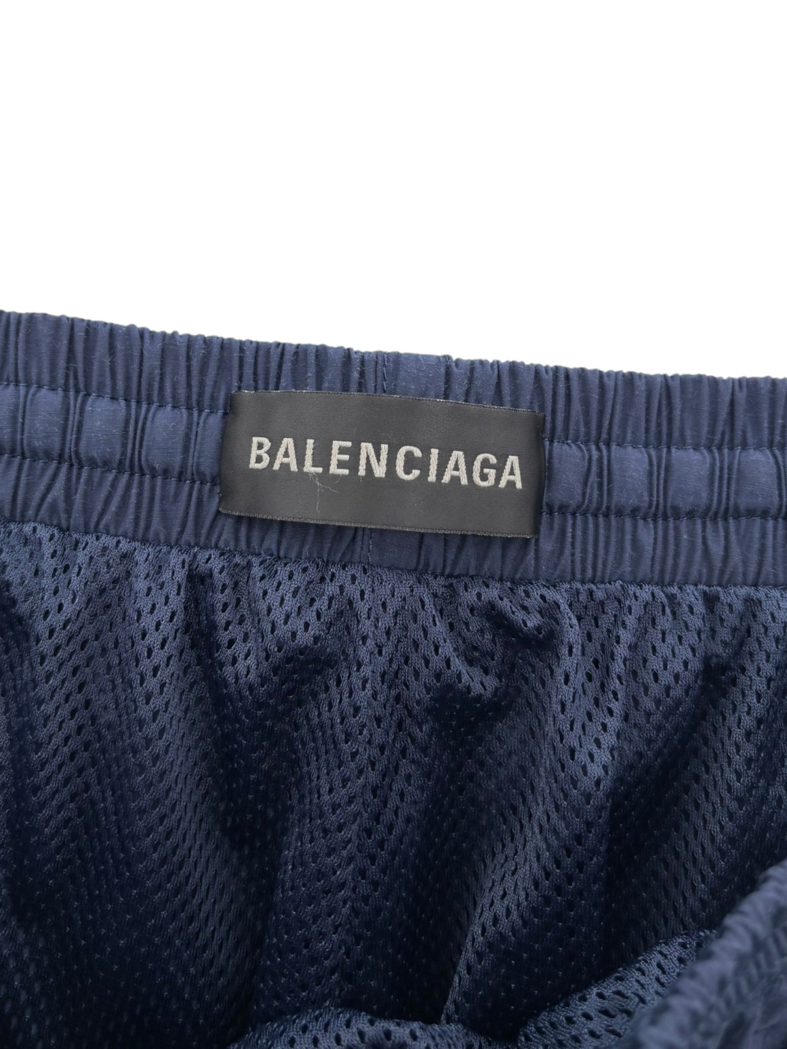 Balenciaga 3B Football Tracksuit Pants Dark Navy