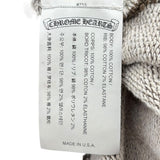 Chrome Hearts Logo Embroidered Half-Zip Sweatshirt Brown
