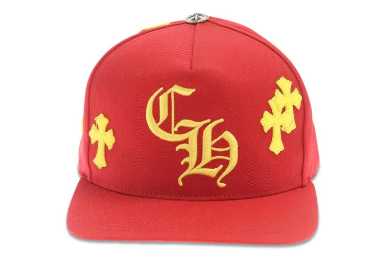 Chrome Hearts Patch Hat "Red/Yellow"