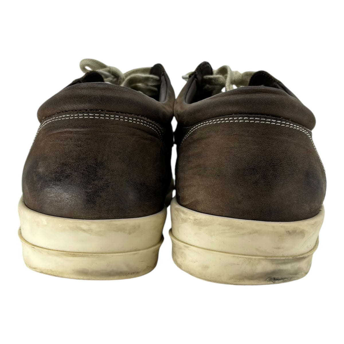 Rick Owens Vintage Brown Sneaks (No Insole)