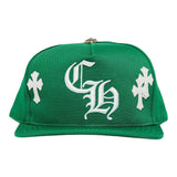 Chrome Hearts Cross Patch Hat Green