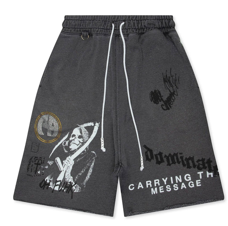 Paly Carrying The Message Sweatshort Vintage Black