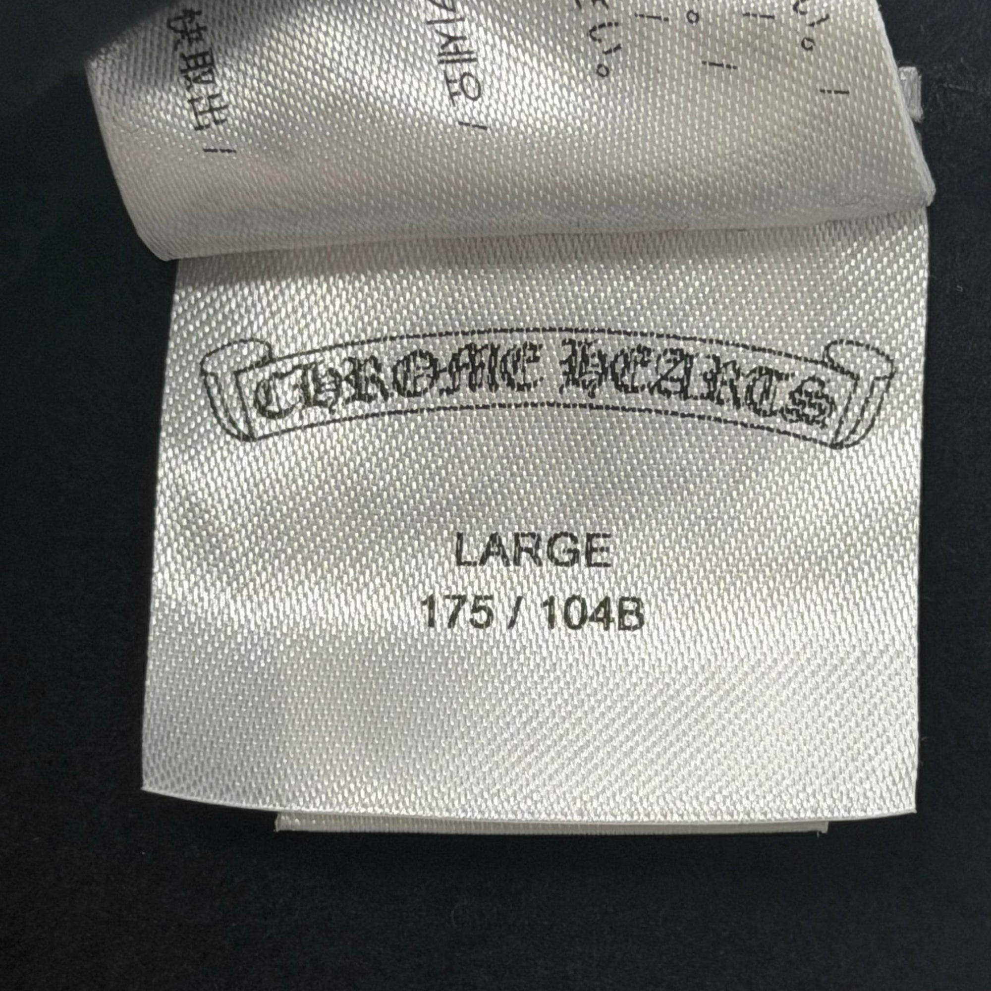 Chrome Hearts Taipei Zip Up Black