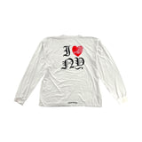 Chrome Hearts I Heart NY Longsleeve Shirt White