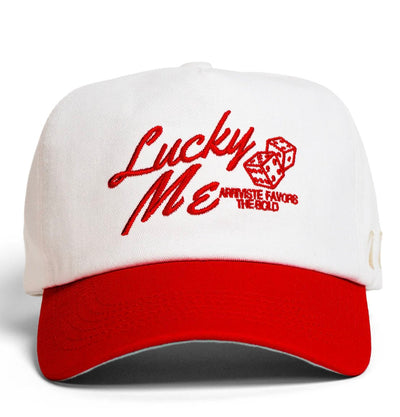 Arriviste Lucky Me Snapback Red White