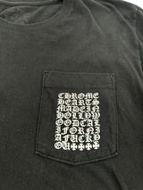 Chrome Hearts Eye Chart Pocket Longsleeve Black