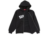 Arc Thermal Zip Up Hooded Sweatshirt Black
