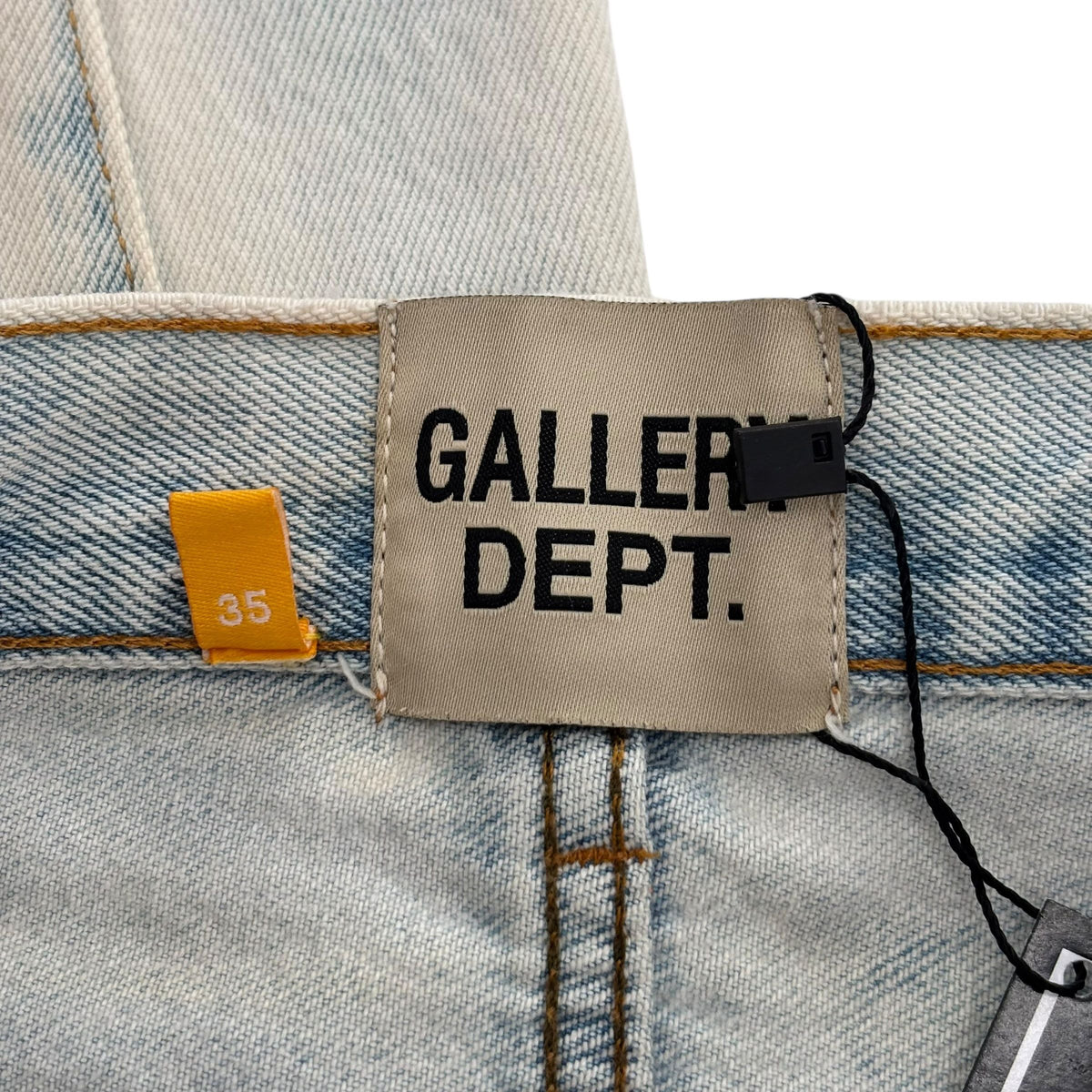 Gallery Dept Flared Patched Pants Lightwash