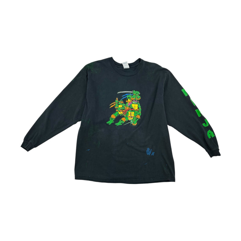Vintage TMNT L/S 2000s Tee Black