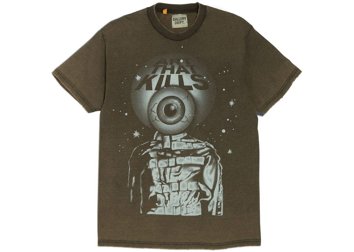 Gallery Dept. ATK Rod T-Shirt Faded Black
