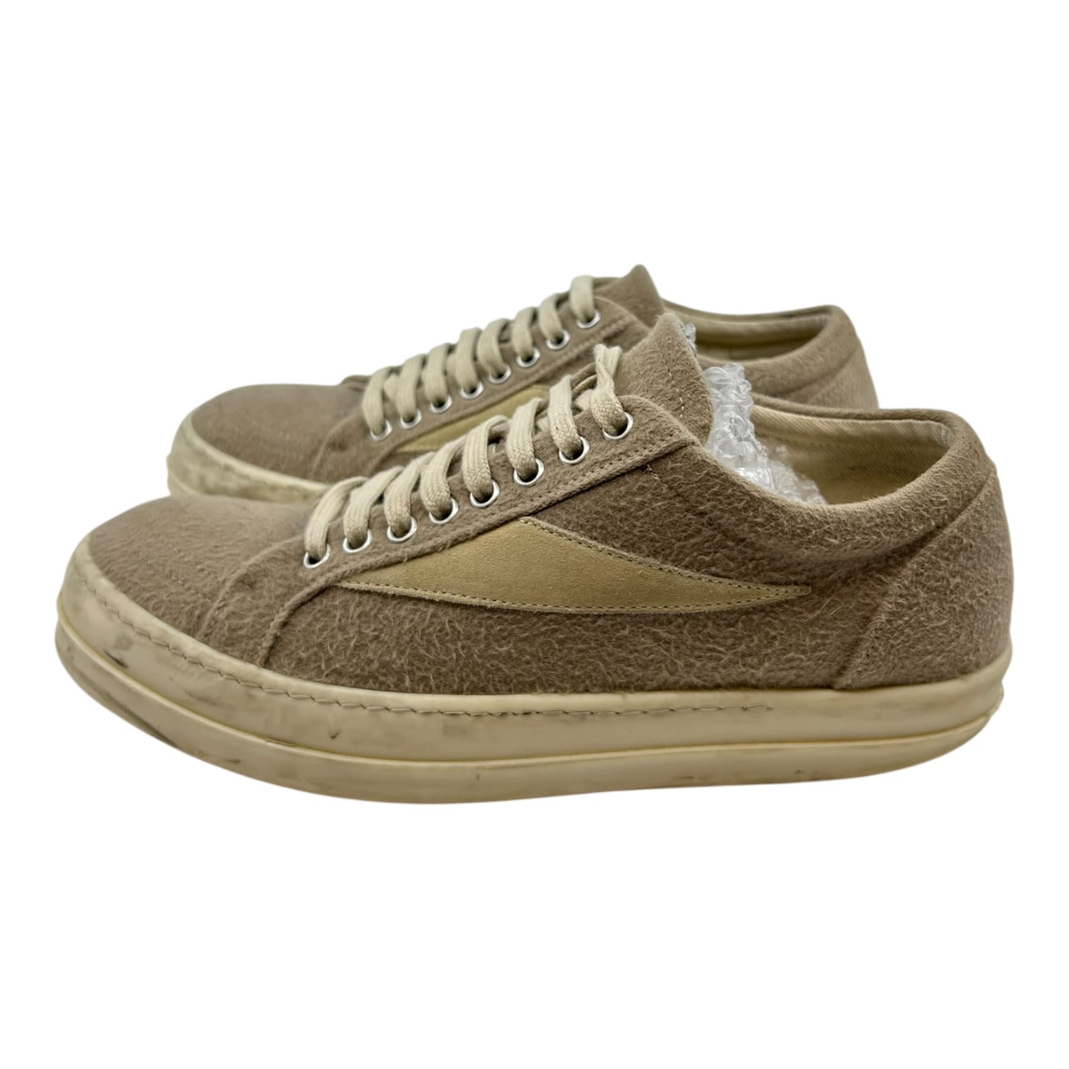 Rick Owens Vintage Sneaker DRKSHDW Cotton Dust Milk