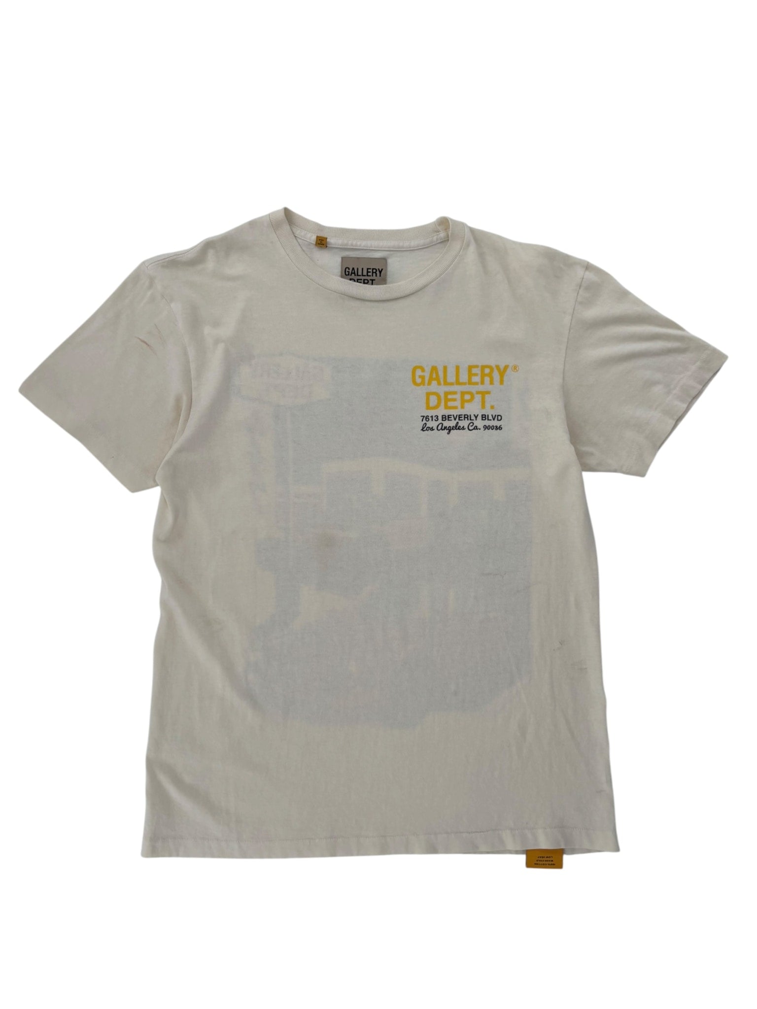 Gallery Dept. Drive Thru Boxy Fit Tee Cream