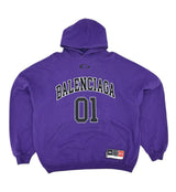 Balenciaga Basketball Series Archetype Purple Hoodie