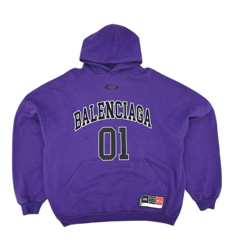 Balenciaga Basketball Series Archetype Purple Hoodie