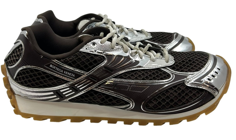 Bottega Orbit Sneaker Brown Silver