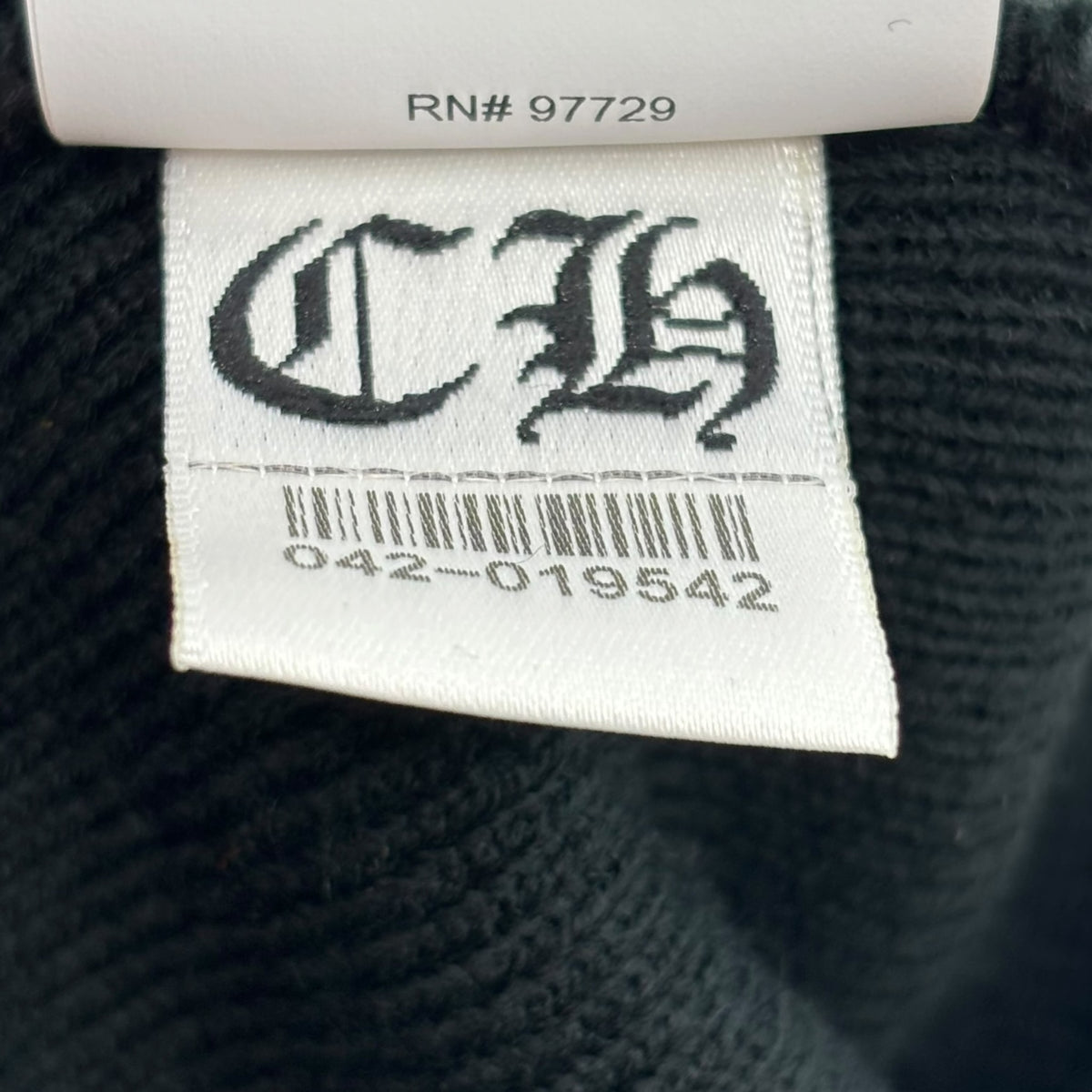 Chrome Hearts Embroidered Logo Beanie Black