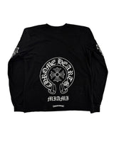 Chrome Hearts Miami Horseshoe Pocket L/S Tee Black