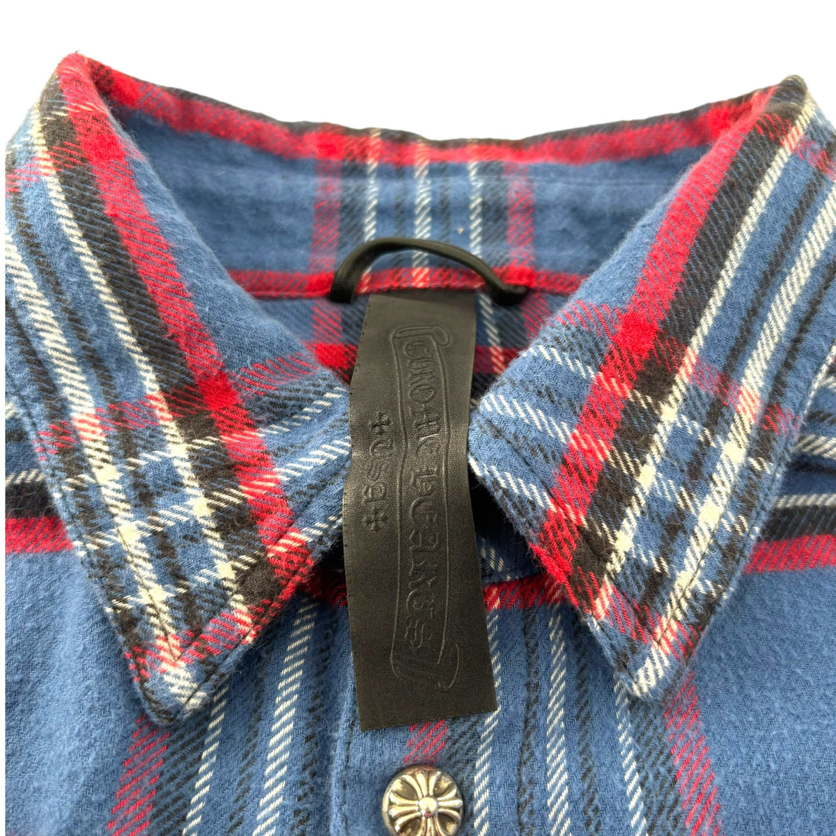 Chrome Hearts Flannel Red Blue