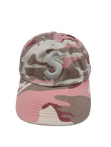 Supreme Pigment Coated S Logo 6-Panel Pink Camo