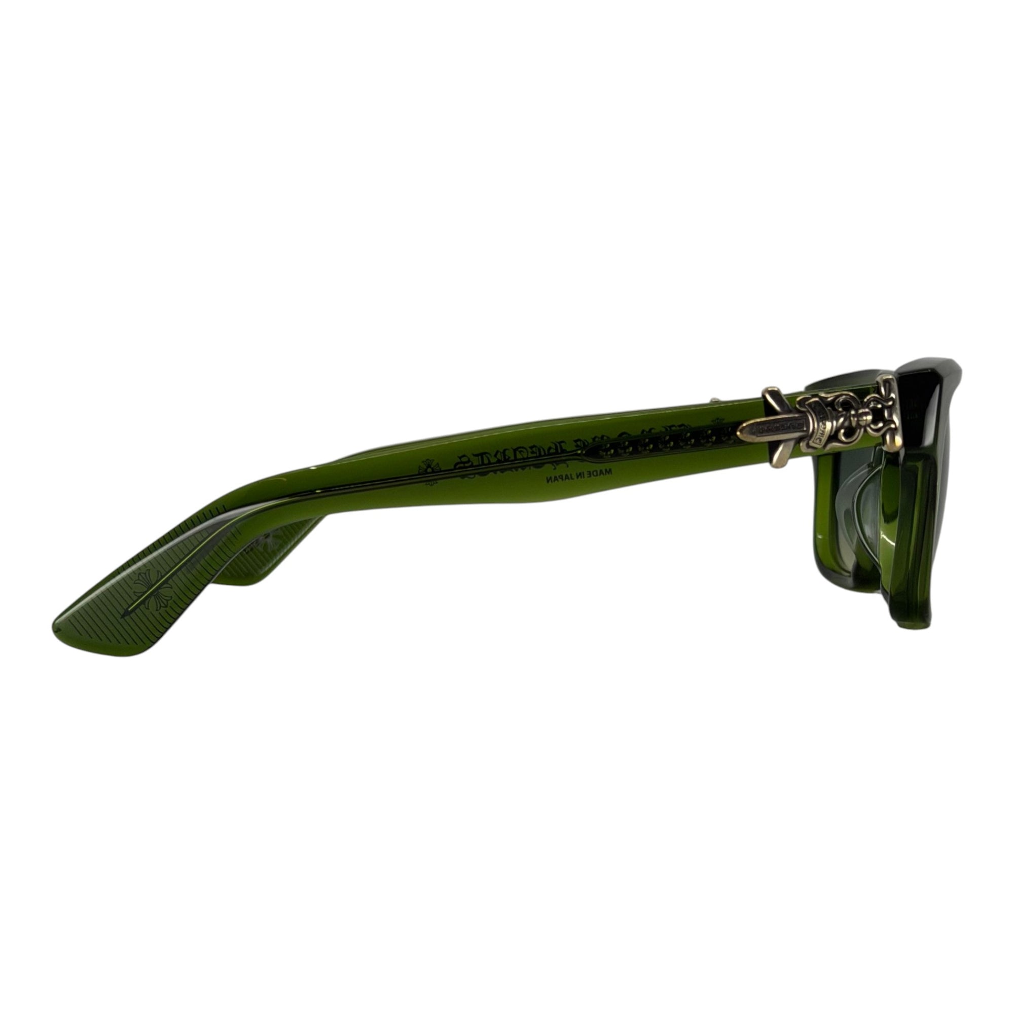 Chrome Hearts Vagillionaire II Glasses Green