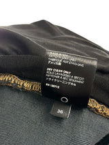 Amiri MX1 Leather Patch Jeans Deep Indigo/Black