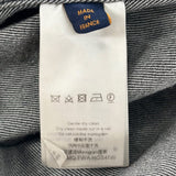 Louis Vuitton Monogram Denim Baseball Jersey Black