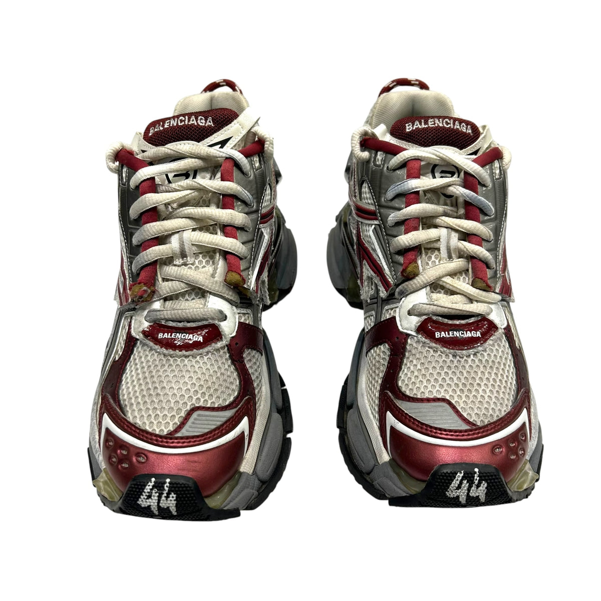 Balenciaga Runner Grey Burgundy