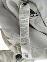 Rick Owens Beige Bomber Jacket