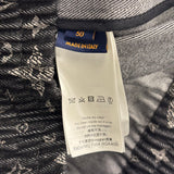 Louis Vuitton Monogram Jacquard Denim Jacket Black