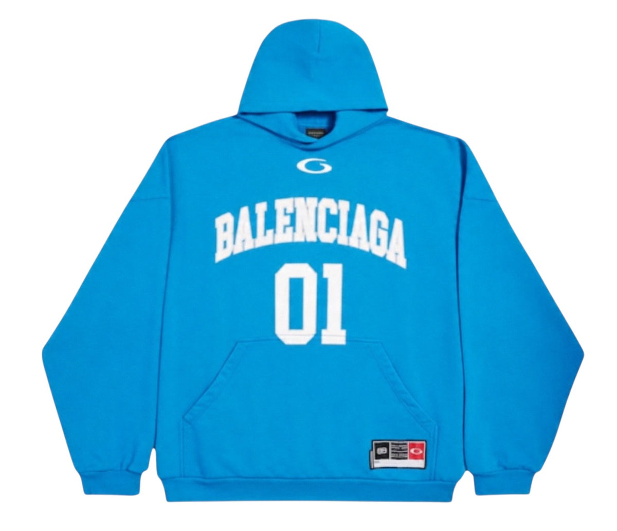 Balenciaga Basketball Series Archetype Blue Hoodie