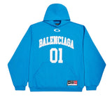 Balenciaga Basketball Series Archetype Blue Hoodie