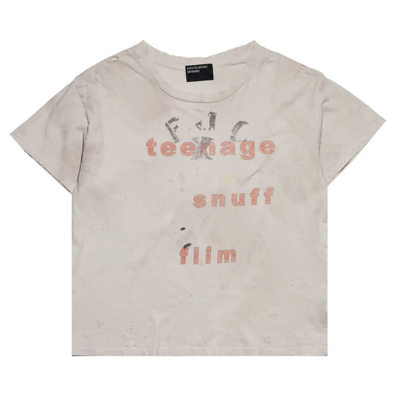 ERD Teenage Snuff T-Shirt Army White