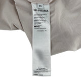 Balenciaga Tape Logo Shirt White