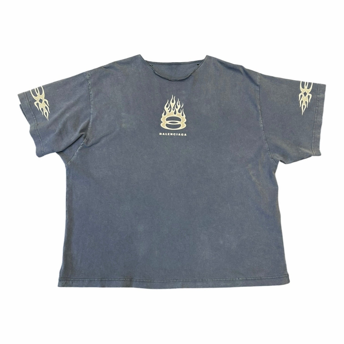 Balenciaga Burning Unity T-Shirt Blue