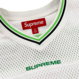 Supreme Jacquard Rib Football Jersey White