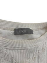 Dior Oversized Oblique Tee White