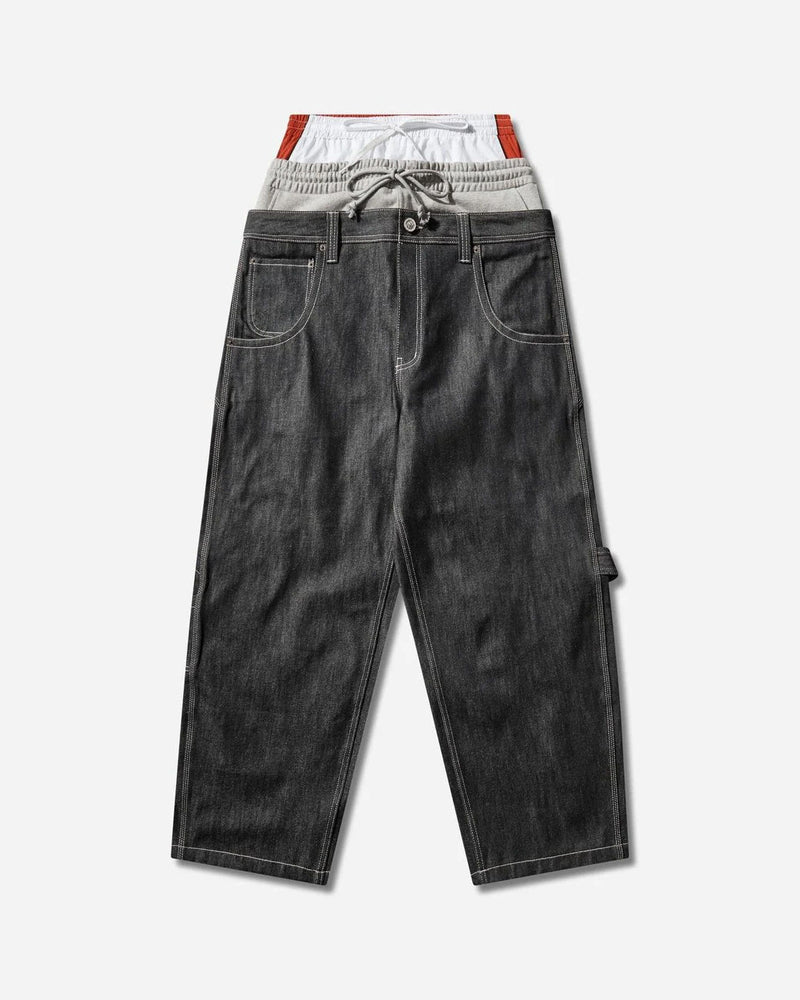 Protocol Layered Denim Pant Gray