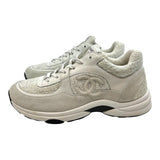 Chanel Trainer Tweed White
