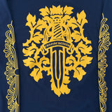 Chrome Hearts V89 Dagger L/S Tee Navy & Yellow