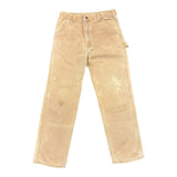 Carhartt Dark Tan Bleach Stains