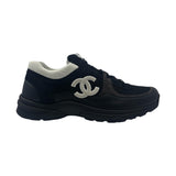 Chanel Low Top Trainer Black White