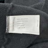 Chrome Hearts Vertical Logo Zip Up Hoodie Black