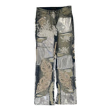 Who Decides War Metal Laced Denim Jeans "Grey Washed"
