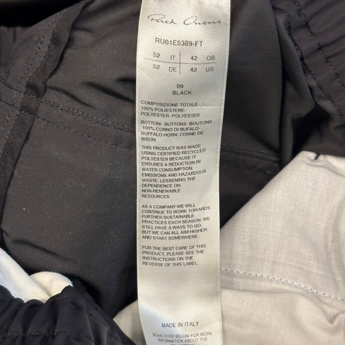 Rick Owens Cargobela Shorts Black