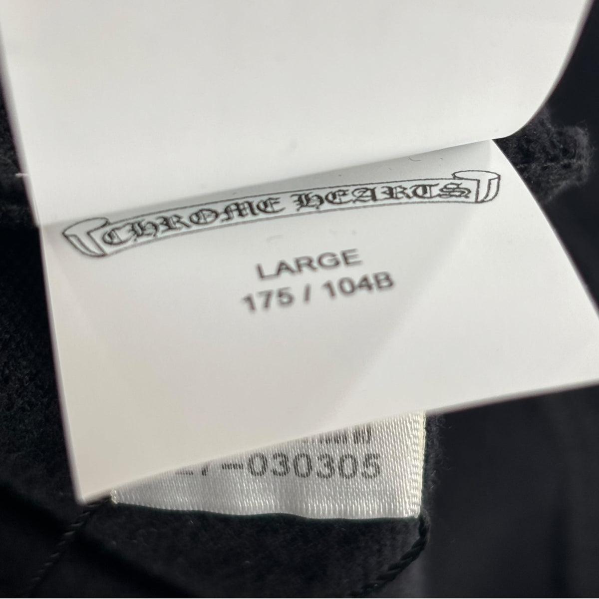 Chrome Hearts Matty Boy Chomper Polo Shirt Black